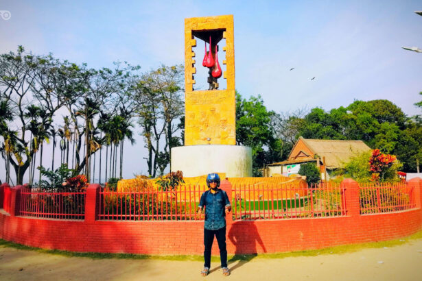 তিন নদীর মোহনা বড় স্টেশন, চাঁদপুর - GoArif